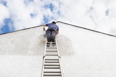 Peinture extérieure à Ménesqueville — façades et ravalement
